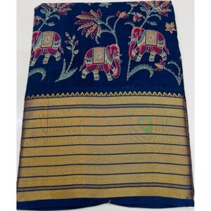 Royal Parade – Embroidered Pattu Saree